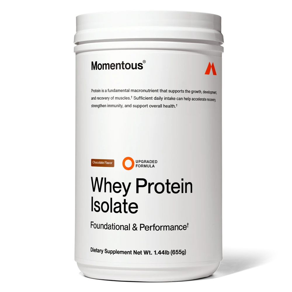 Momentous Grassfed Whey Protein Isolate