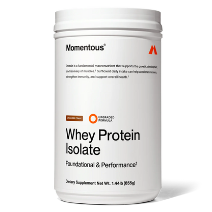 Momentous Grassfed Whey Protein Isolate