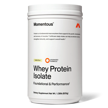 Momentous Grassfed Whey Protein Isolate