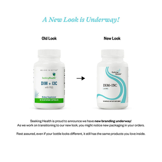 Seeking Health DIM(Diindolymethane) + I3C (Indole-3-Carbinol) with PQQ